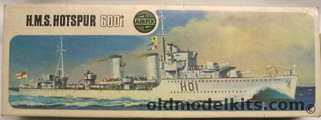 Airfix 1/600 HMS Hotspur H01, 01205-6 plastic model kit